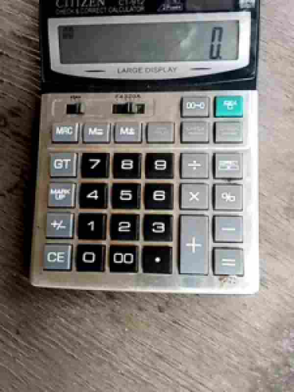 Citizen CT-912 Basic Desktop Calculator