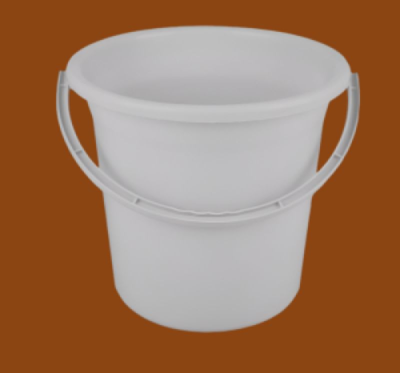 Home Plastic Bucket with Ergonomic Handle 5litres