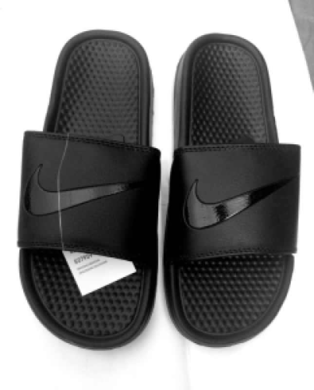 Nike Black Slide Sandals for Casual Wear