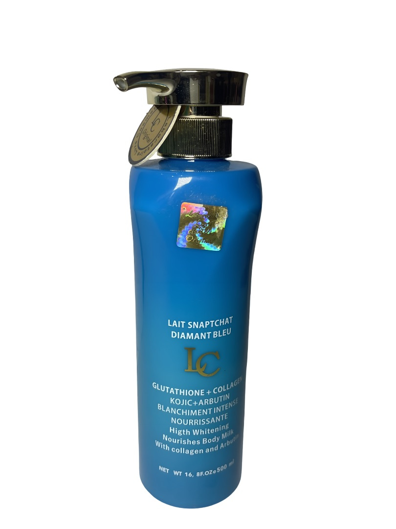Lait Snaptchat diamant Bleu body lotion
