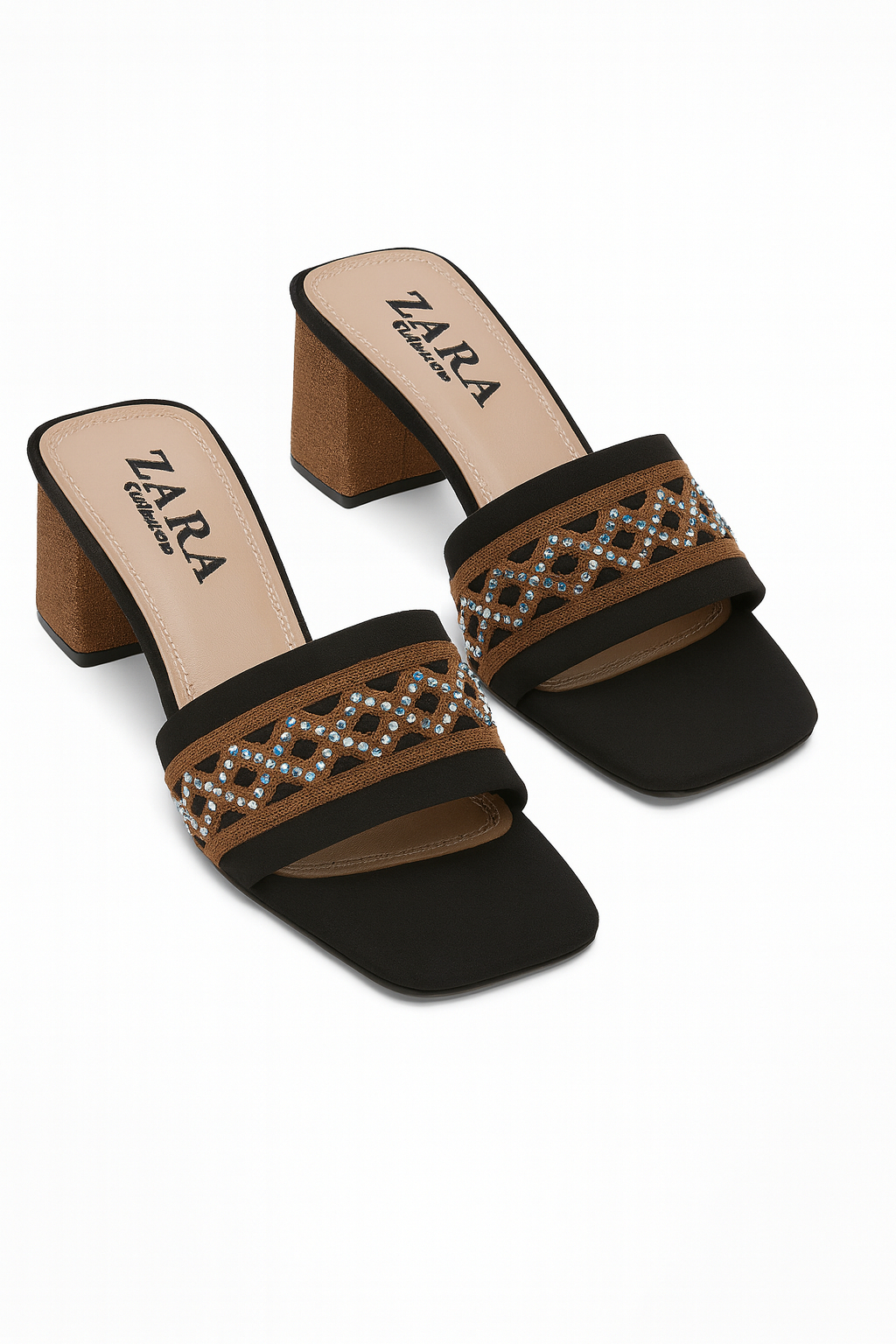 Foothills Gold rhinestone ladies shoe