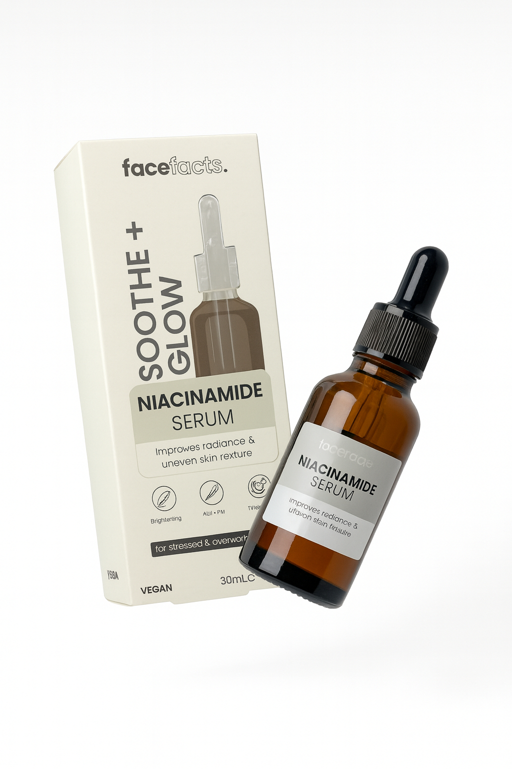 facefacts SOOTHE and GLOW NIACINAMIDE SERUM