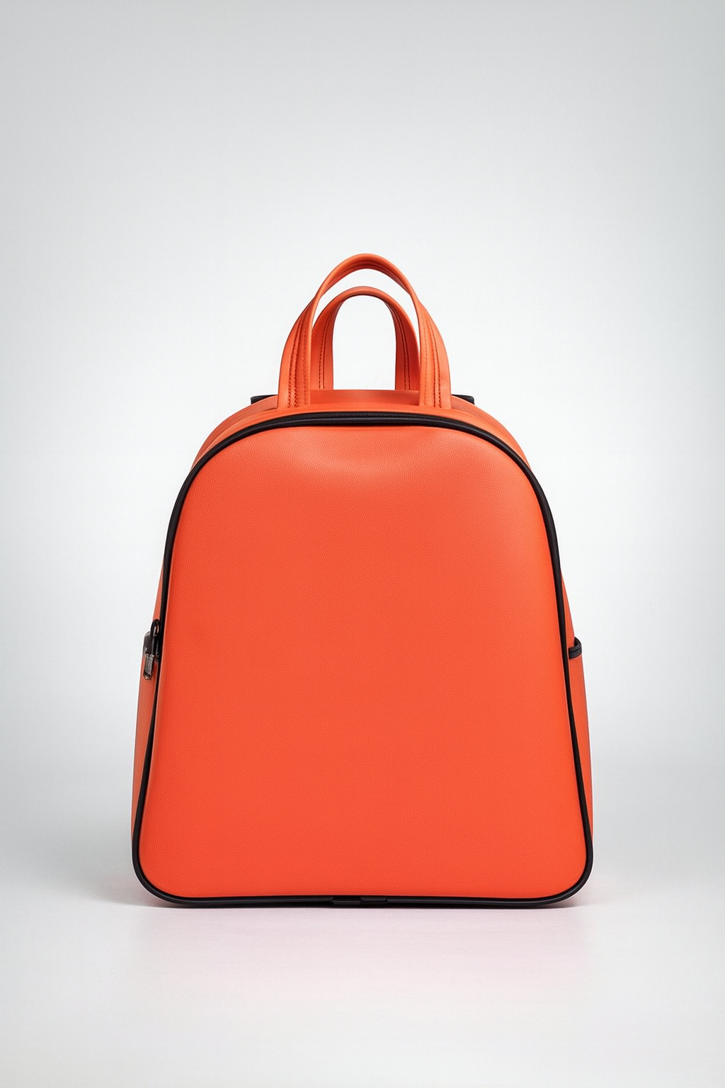 Unisex Vibrant Orange Mini Backpack