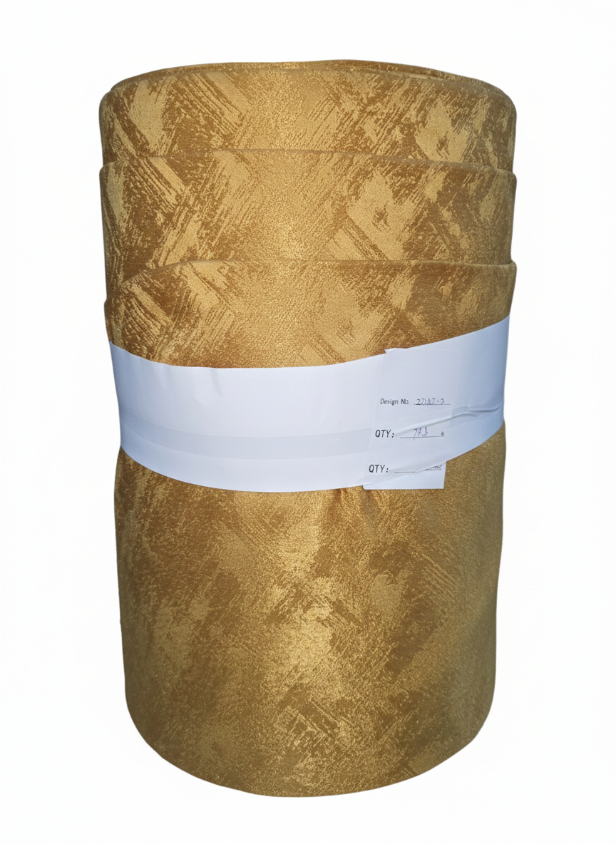 High Quality Gold Colored Turkish Curtains