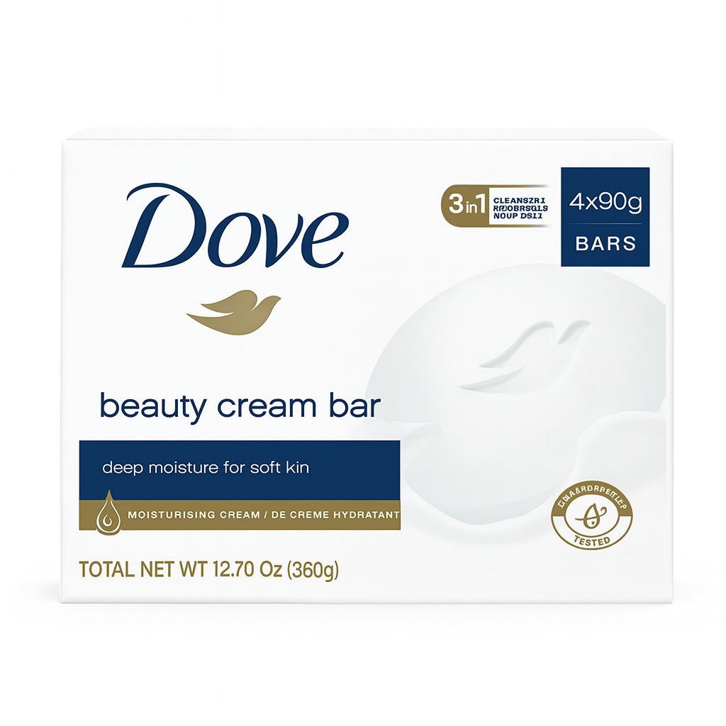 Dove beauty cream bar