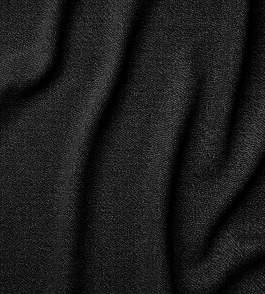 Quality Black Original Quality Italian Manteko Fabric