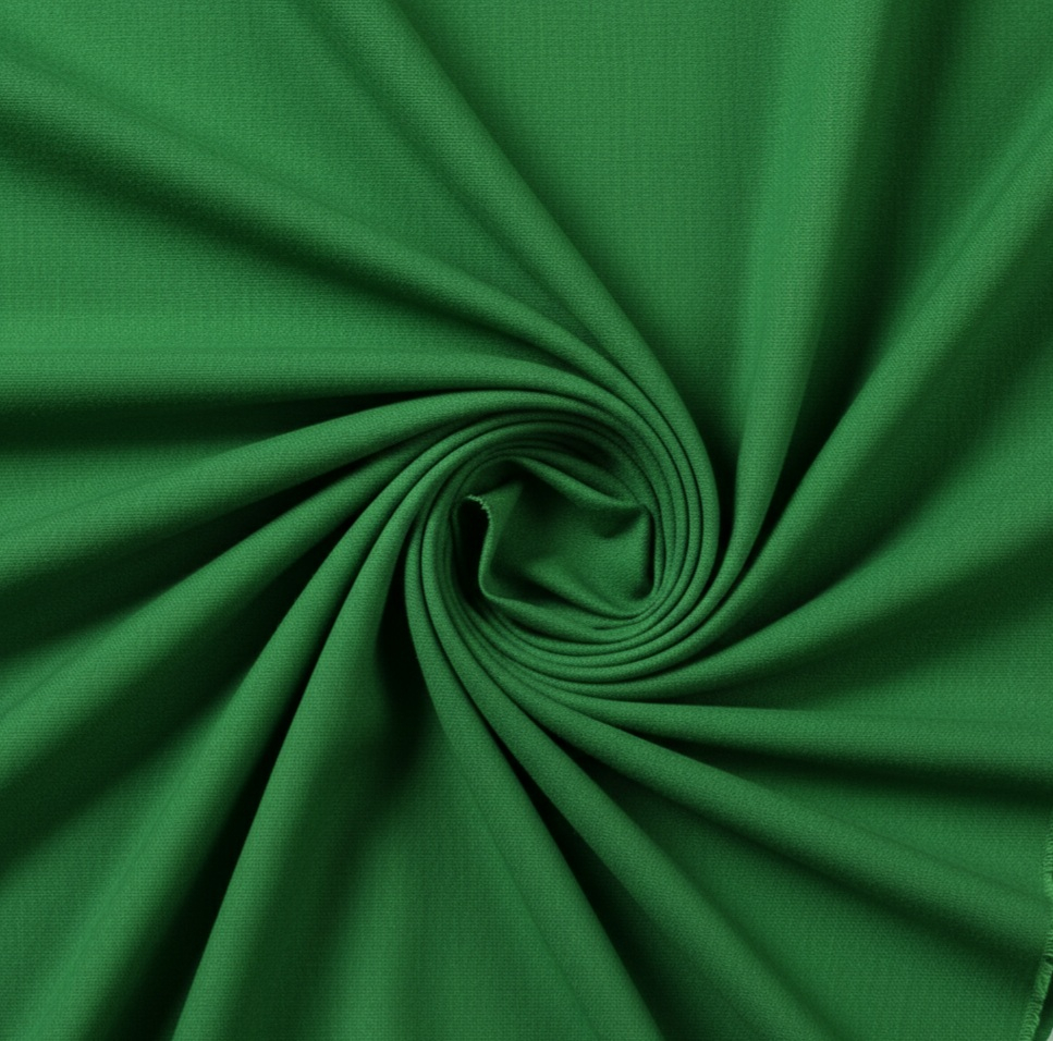 Forest Green Original Quality Italian Manteko Fabric