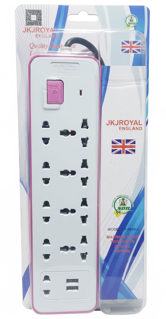Jk Royal England Multi Socket Extension Board