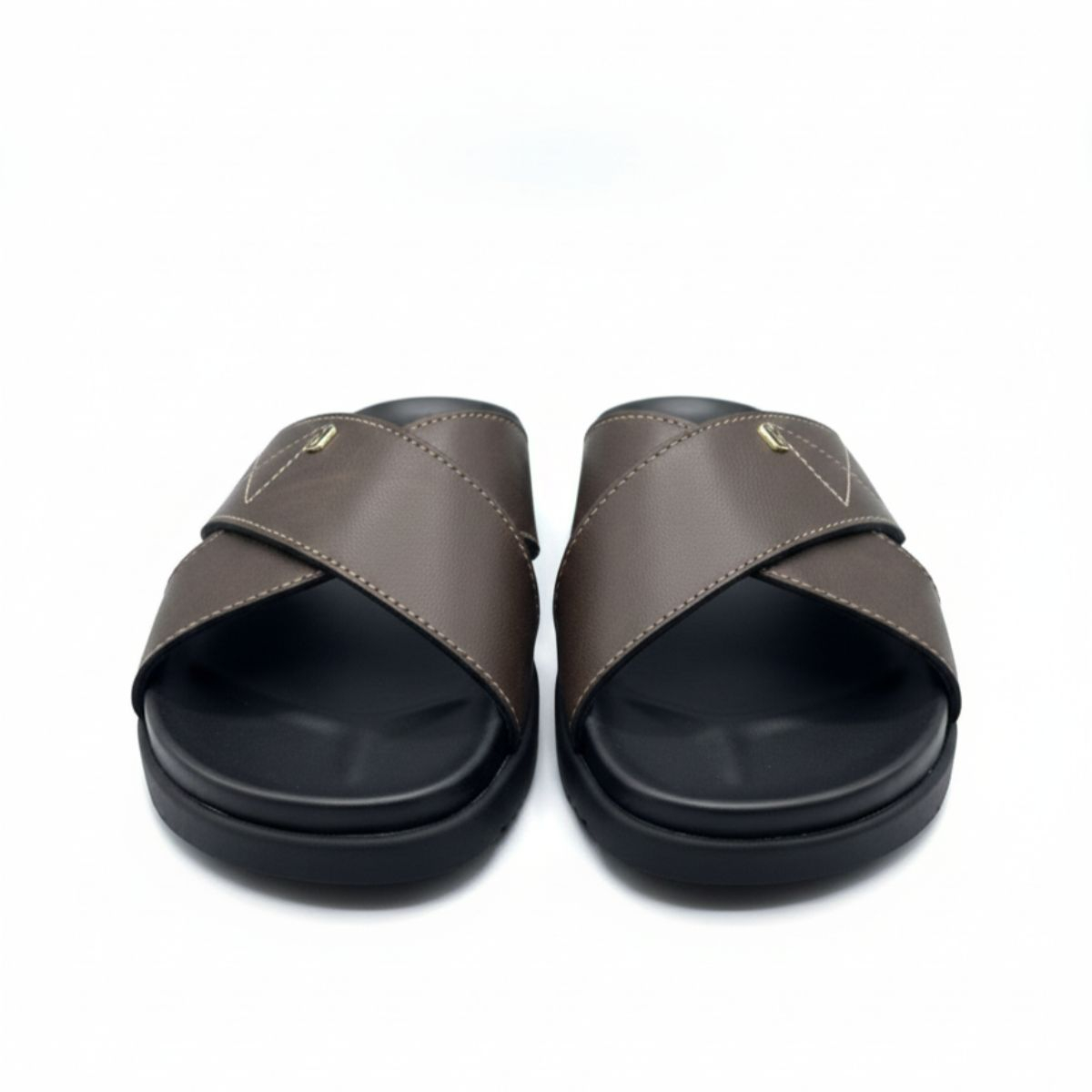 Unisex Stylish Slip On Sandals with Crisscross Strap Design