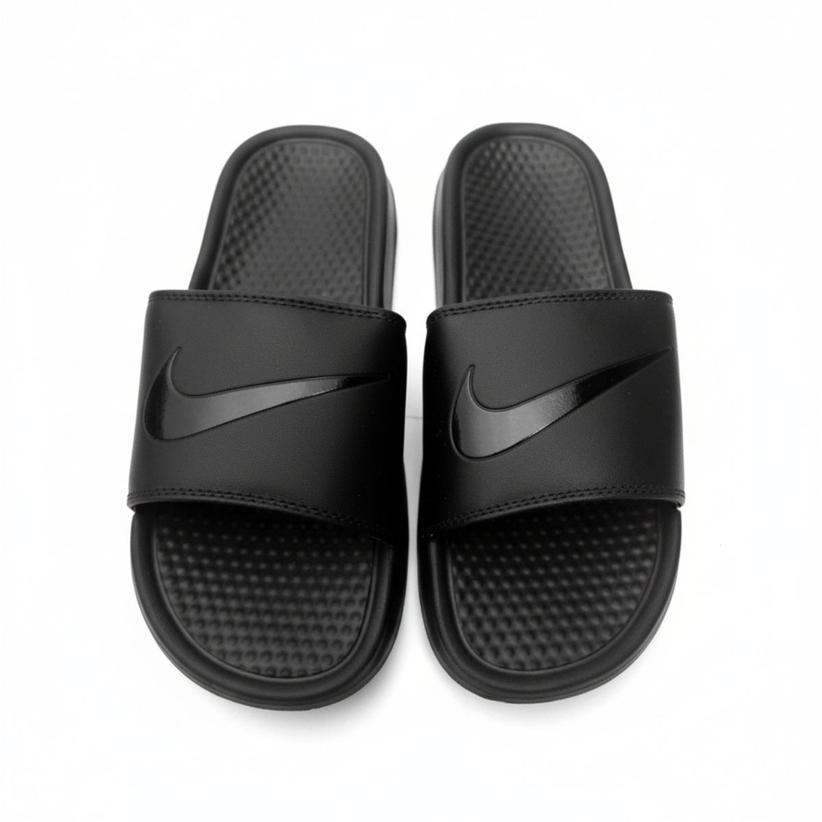 Black Slide Sandals for Casual Wear