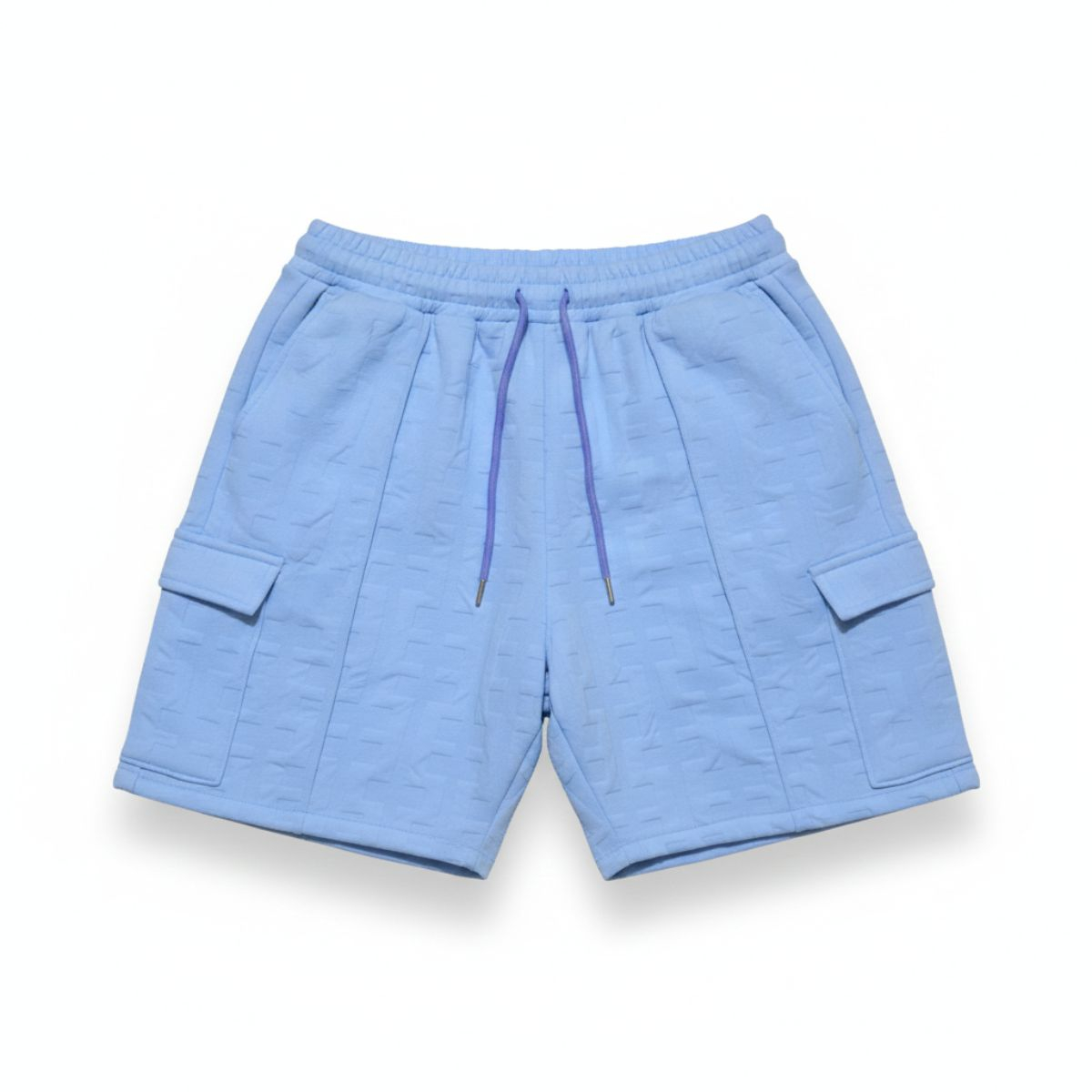 Mens Premium Embossed Cargo Shorts