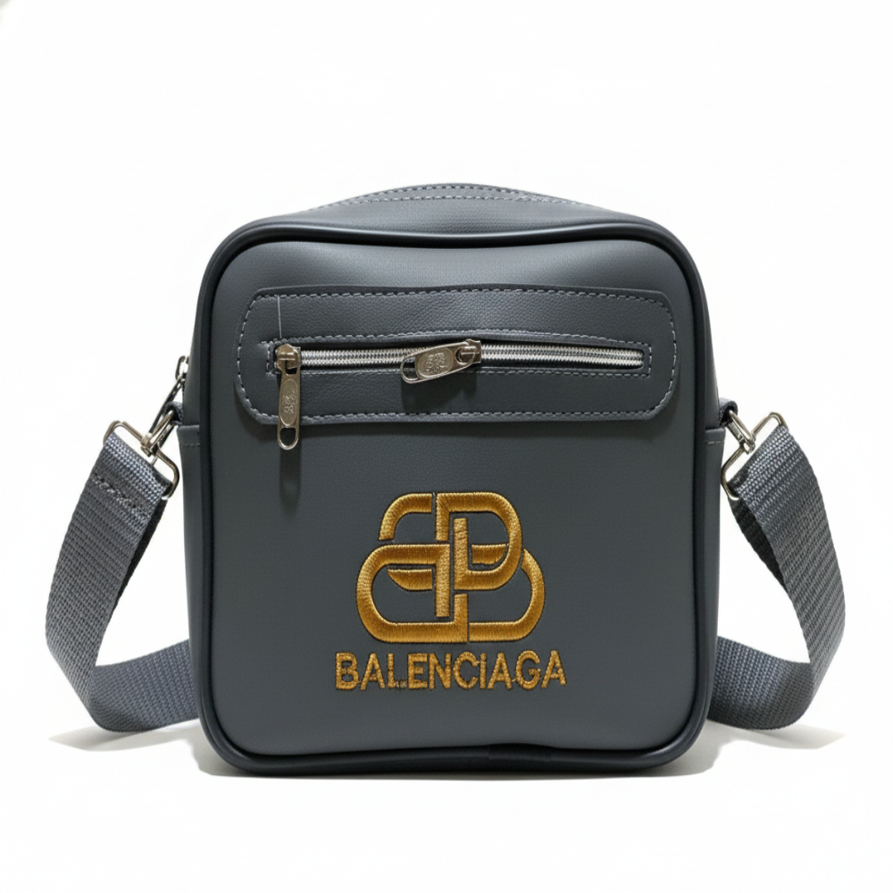 Compact grey Crossbody Bag