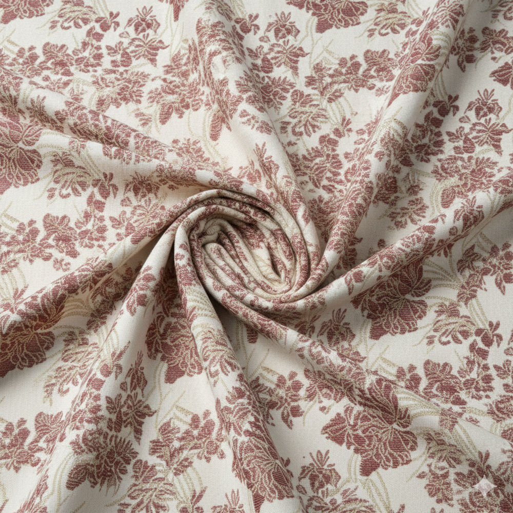 Luxury Damask floral Designer Fabric