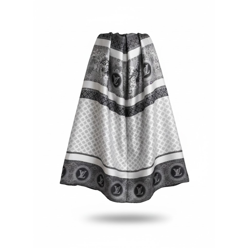 Louis Vuitton Inspired Curtains Fabric with Intricate Patterns