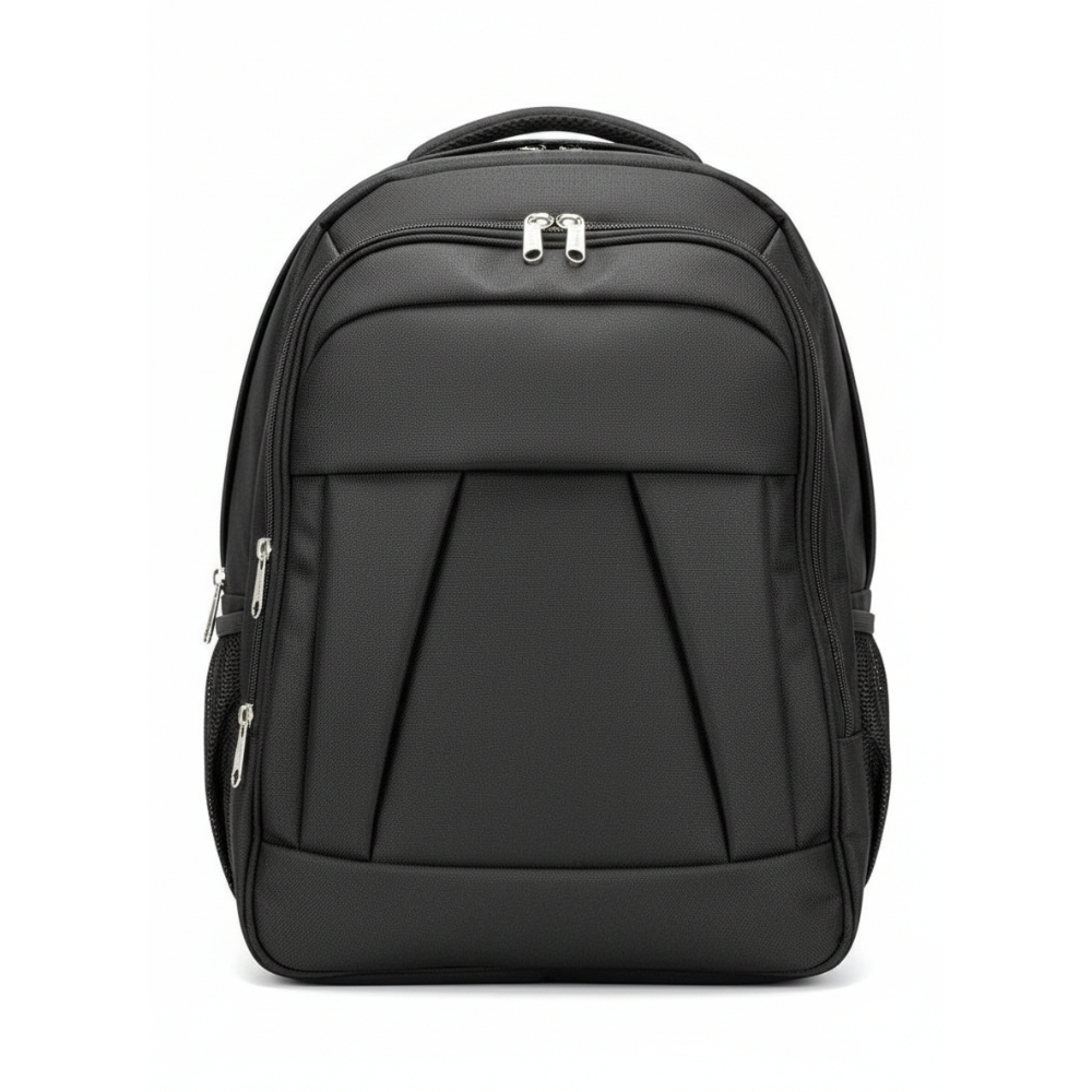 Premium Black Backpack with Multiple Compartments