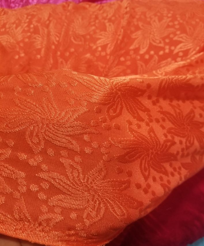 Luxury Floral Jacquard Fabric