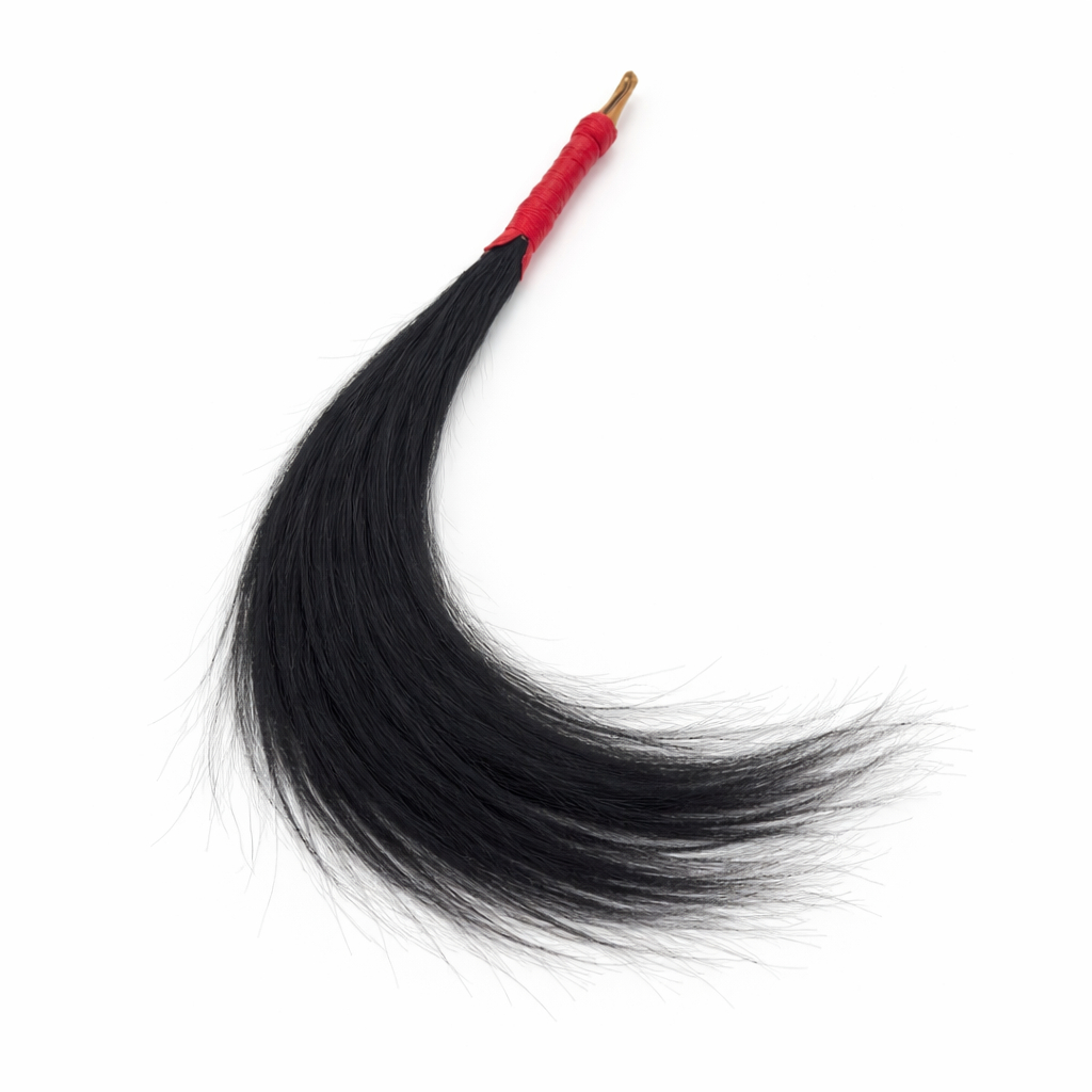 African Traditional Horsehair Whisk