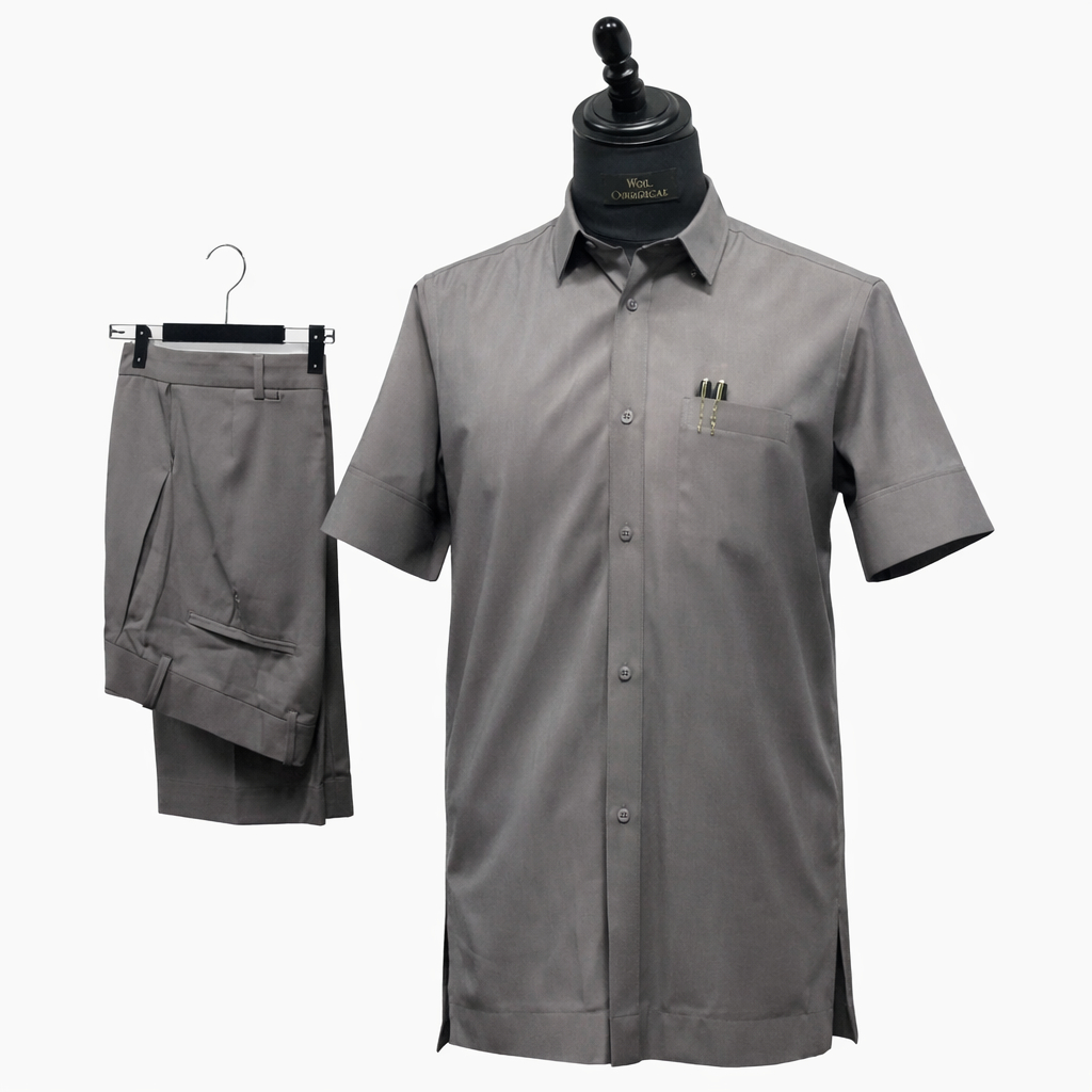 Luxury ash two piece traditional set