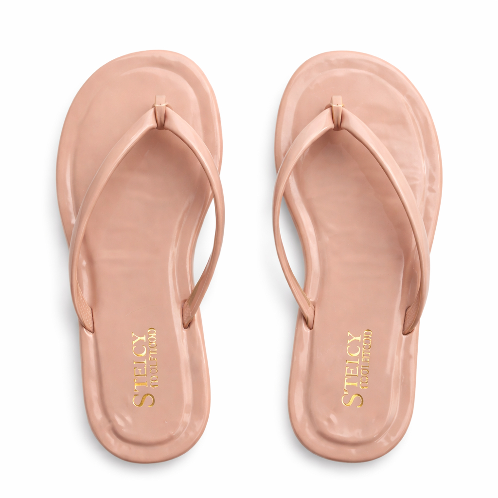 Quality light Pink Flip Flop Sandals