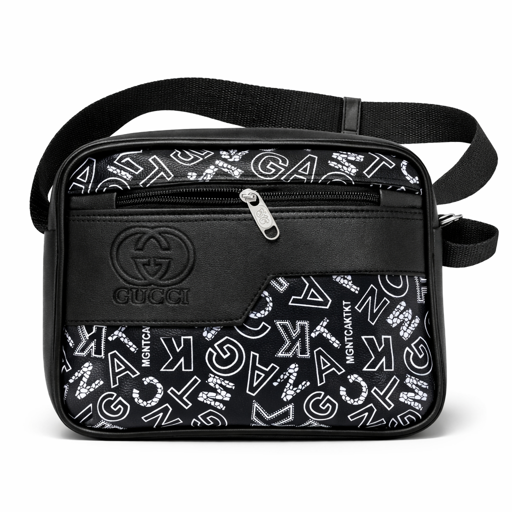 Quality Letter Pattern Compact Crossbody Bag