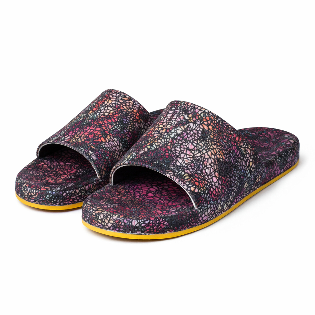 Women Patterned lightweight Slide Sandals