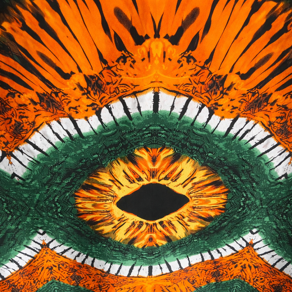 Beautiful Abstract Multicolor Patterned Fabric