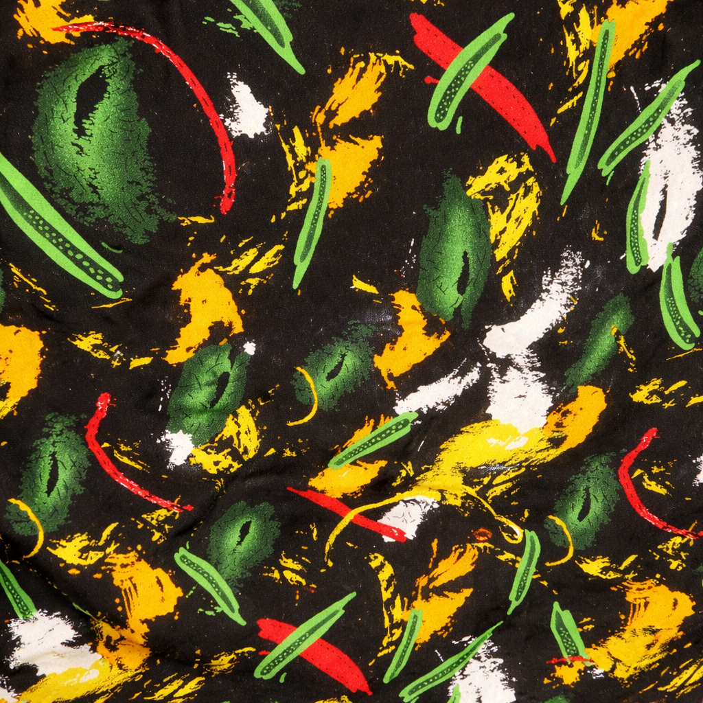 Beautiful Abstract Multi color Patterned Fabric