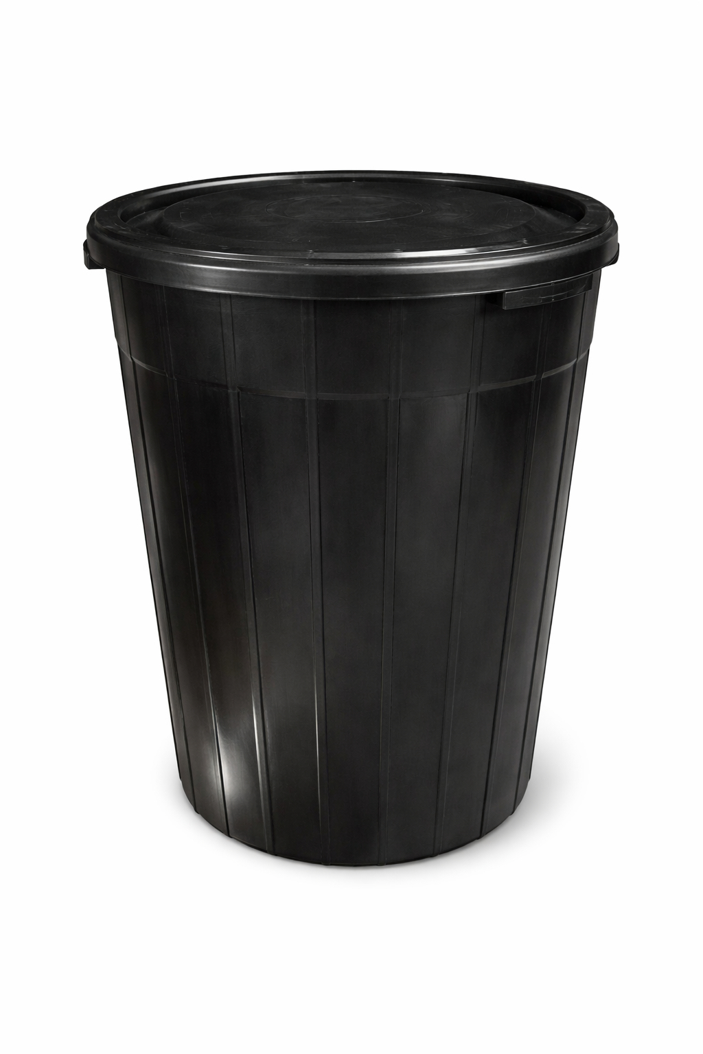 Plastic Waste Bin with Fitted Lid and Raised Stand 200 litres