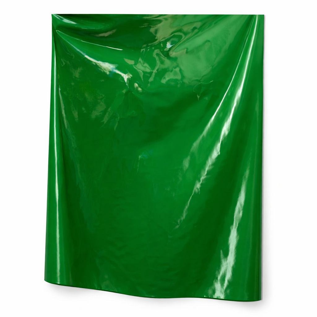 EmeraldGloss Deep Green Patent Leather