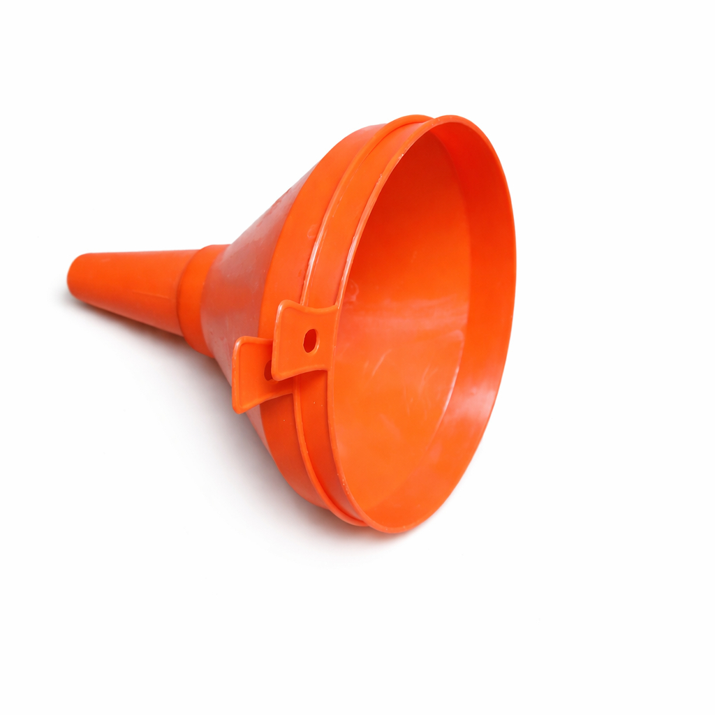 Durable Plastic Pouring Funnel with Narrow Spout