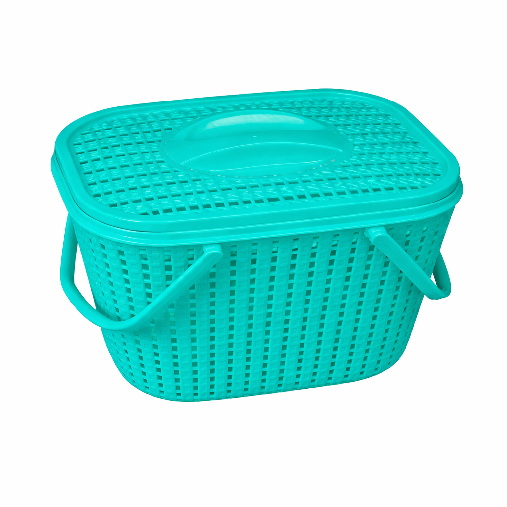 Multipurpose Plastic Drain Basket with Handles