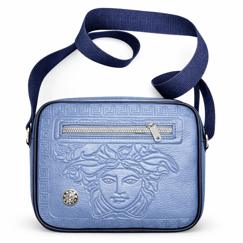 Embossed Mini Crossbody Bag with Adjustable Strap