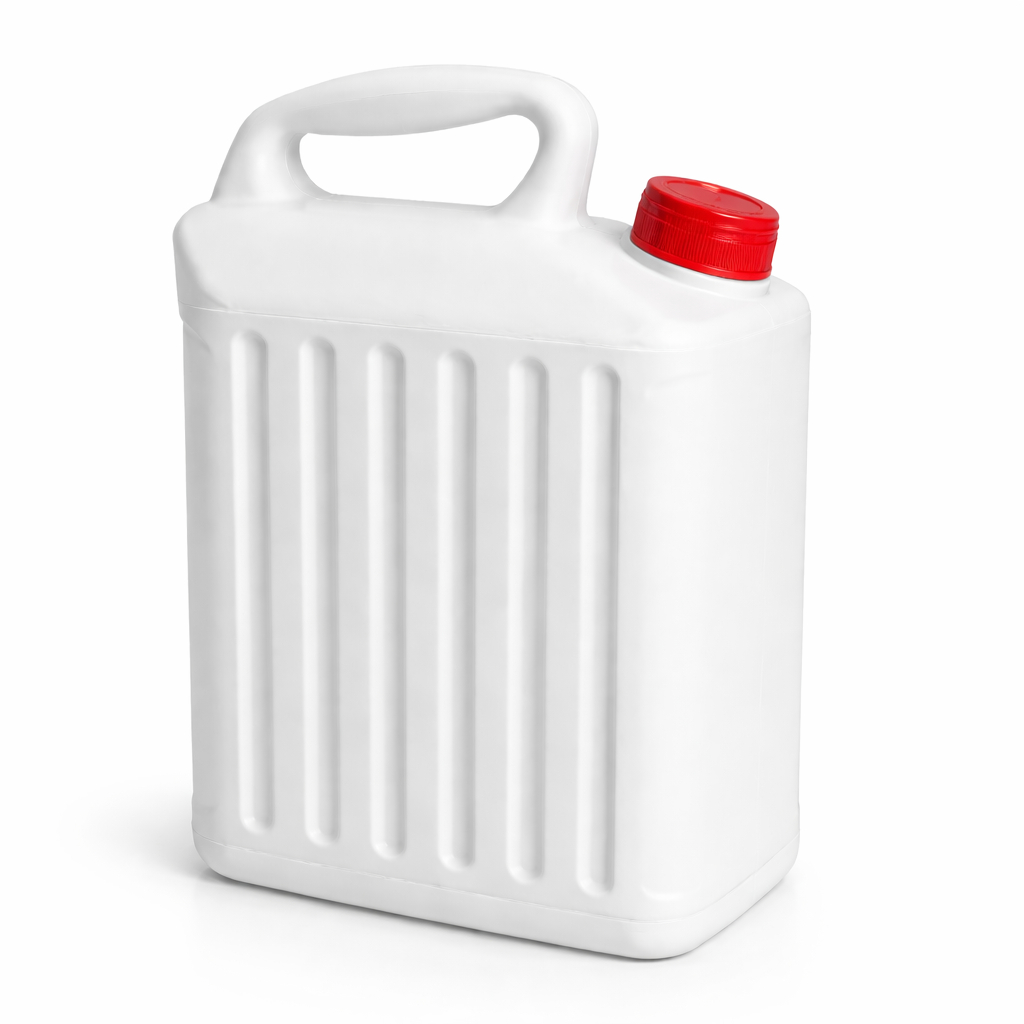 5L Empty Plastic Jerry Can with Cap