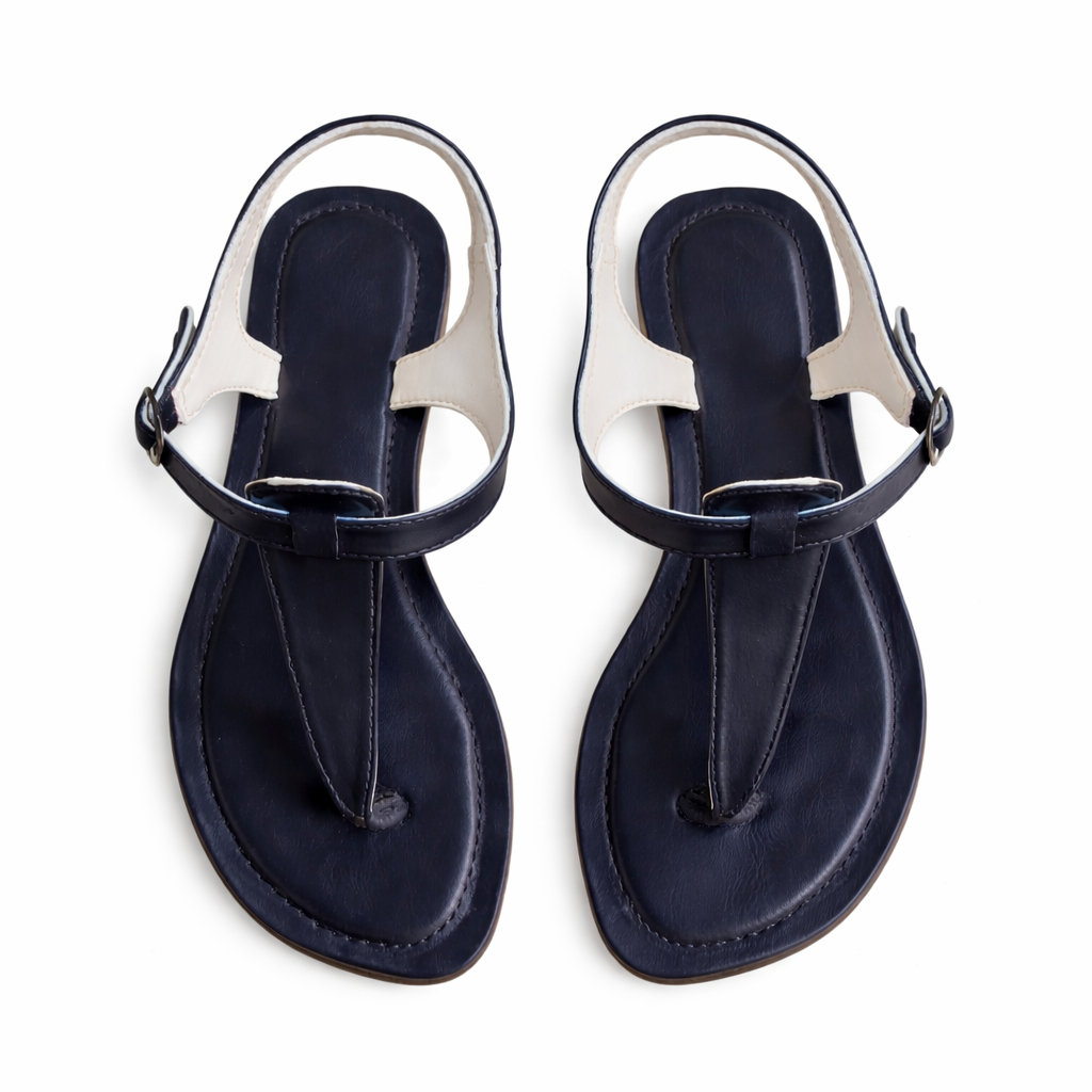 Minimal T Strap Toe Post Flat Sandal
