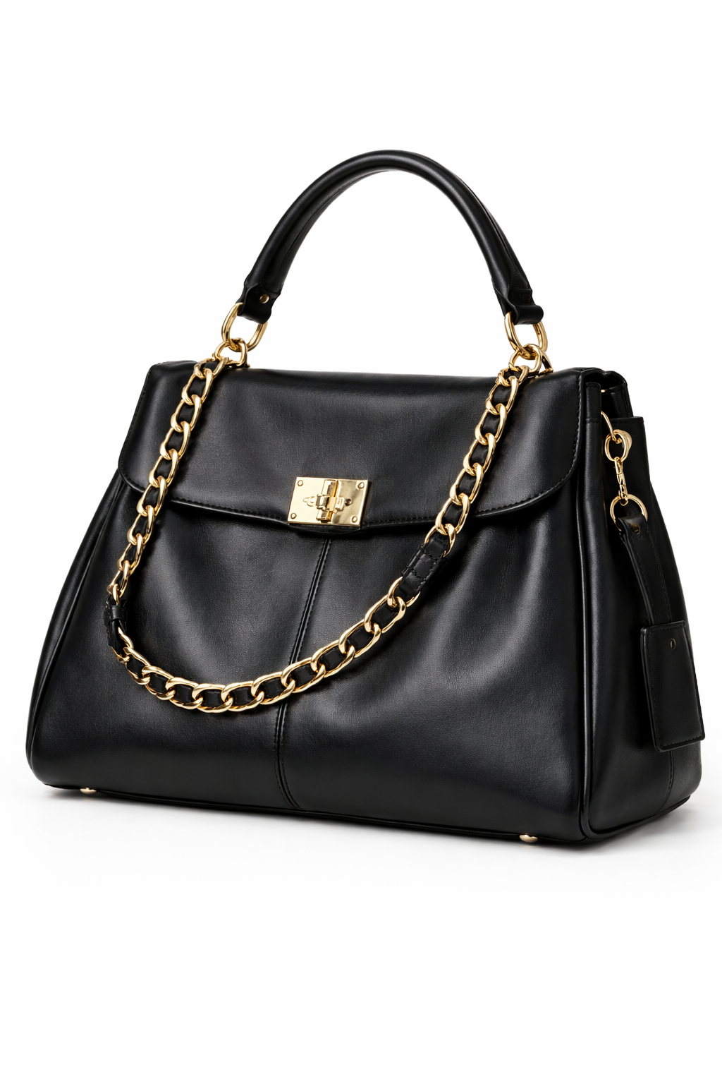 Black Handmade Leather Bag