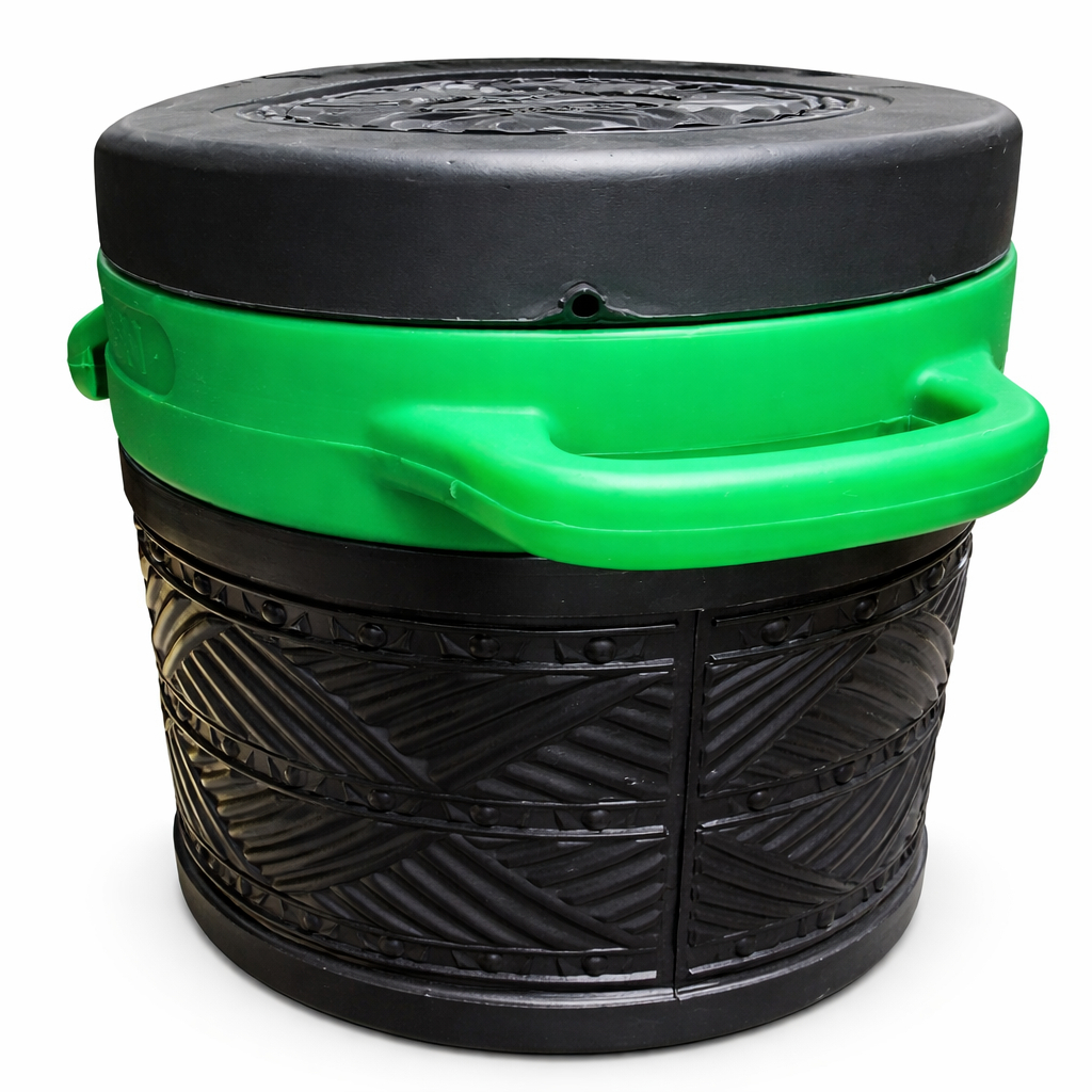 Insulated Thermal Food Warmer with Locking Lid and Carry Handle