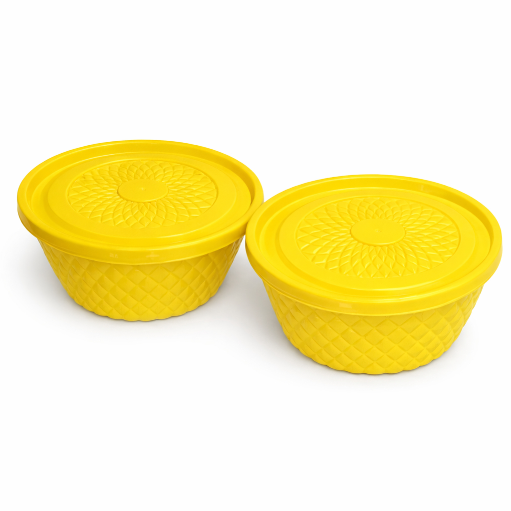 Plastic Food Storage Bowls with Lids