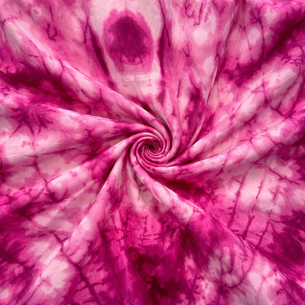 Pink Abstract Pattern vintage Fabric