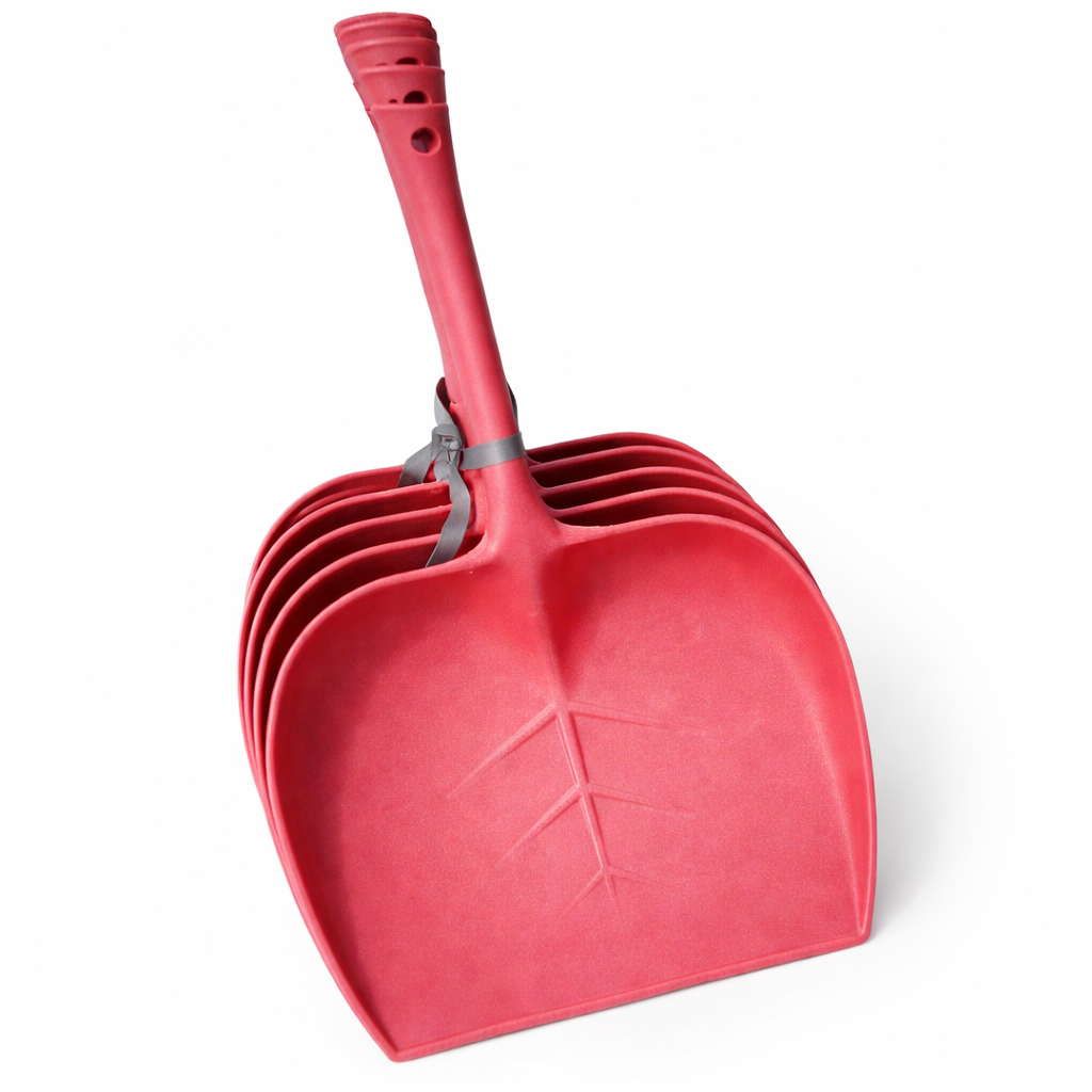 Red Plastic Dustpan