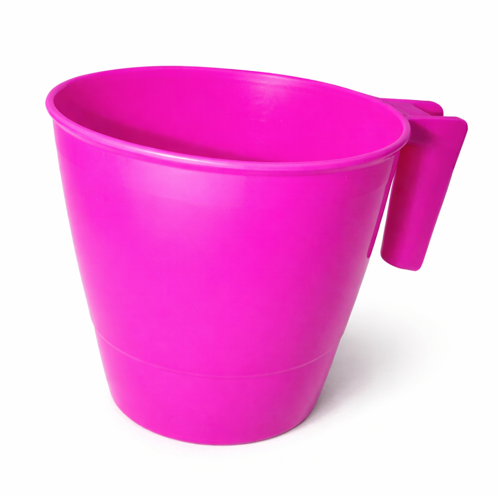 Pink Plastic Water Scoop