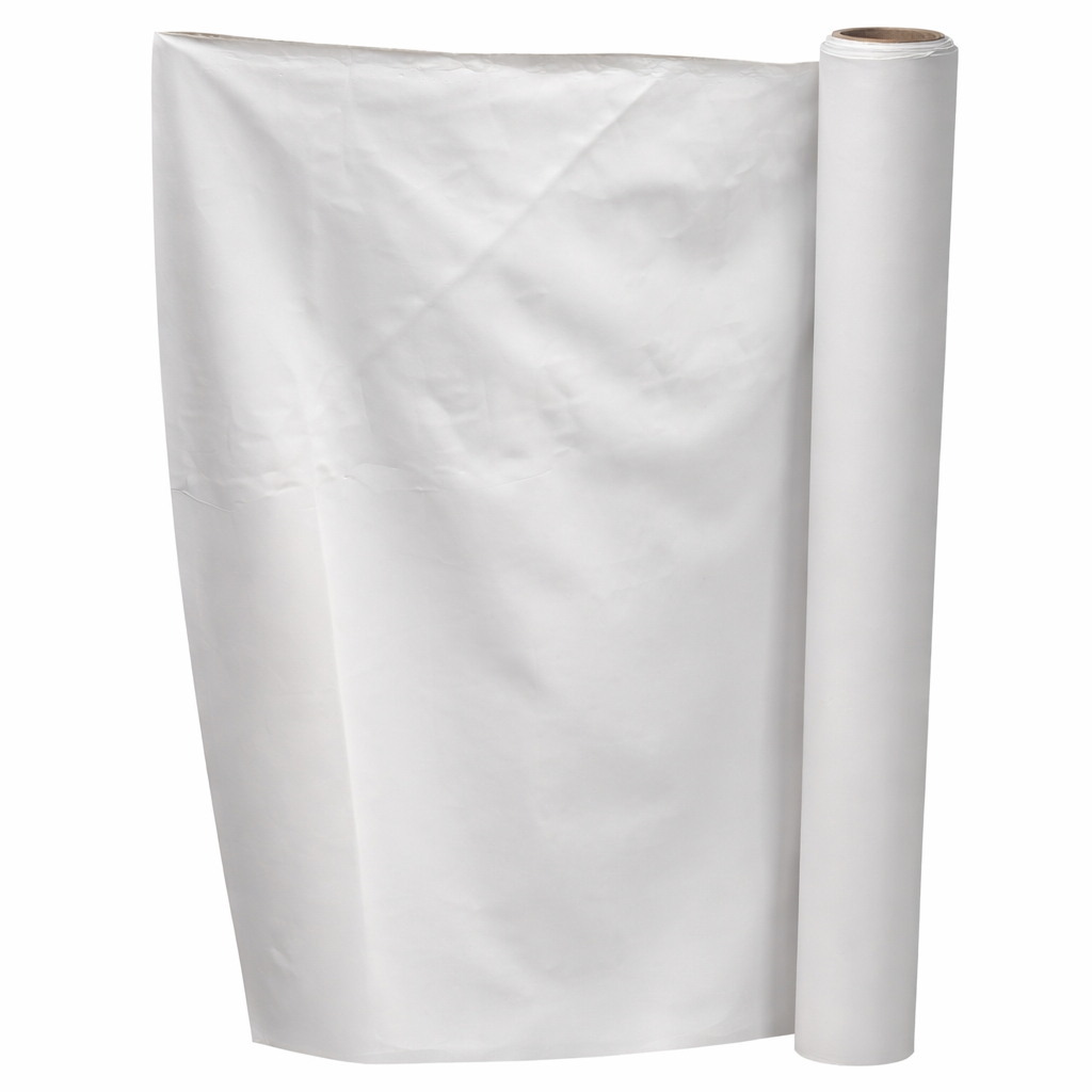 Plain White Synthetic Leather material