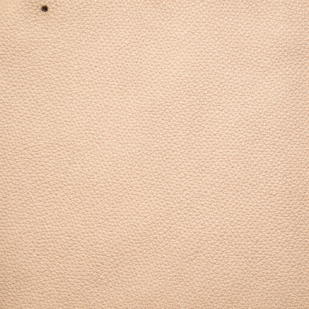 Textured Monogram Pattern Synthetic Leather Material