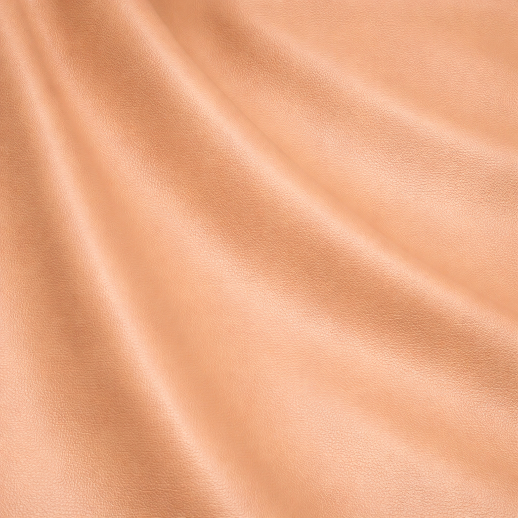 Camel Smooth PU Leather Material