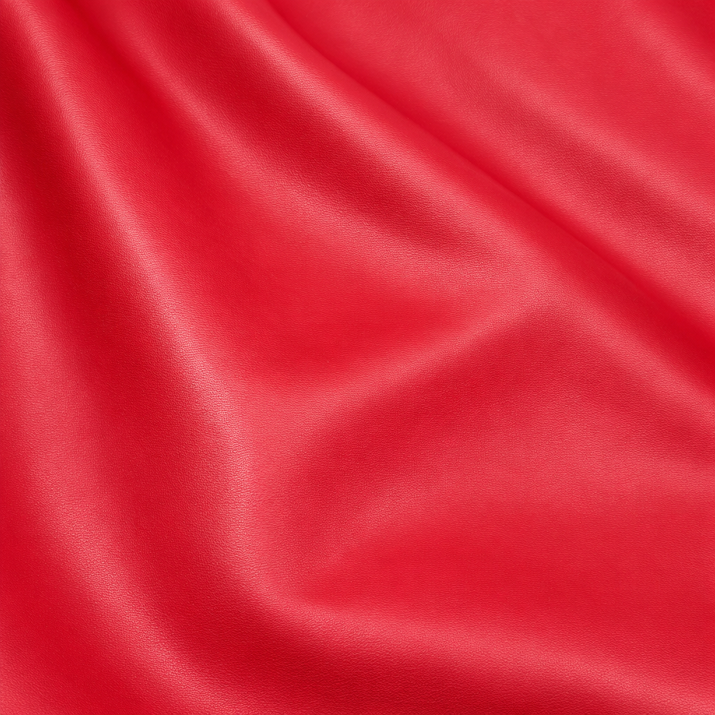 Red Leather Material
