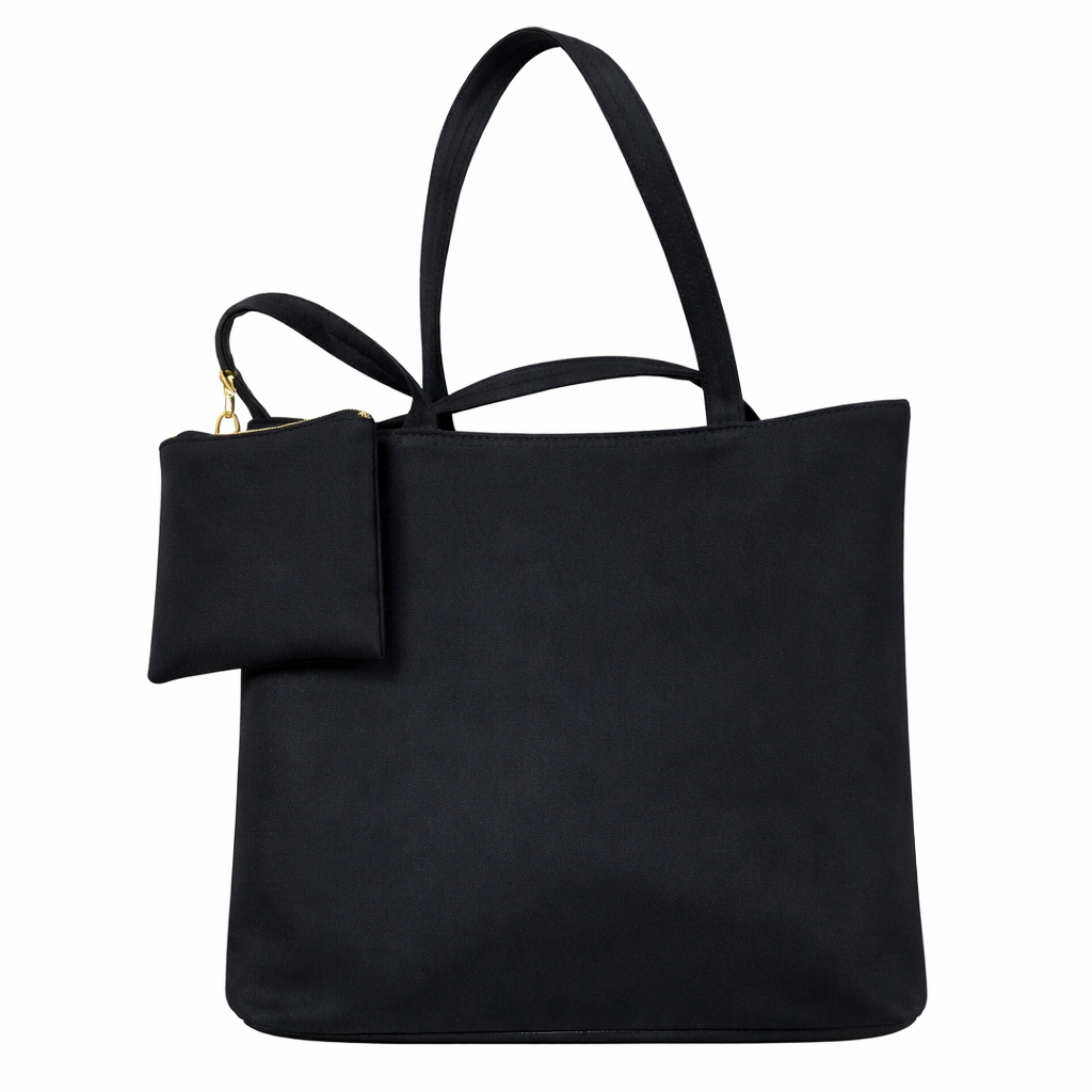 Cartoon Graphic Canvas Tote Bag with Long Handles