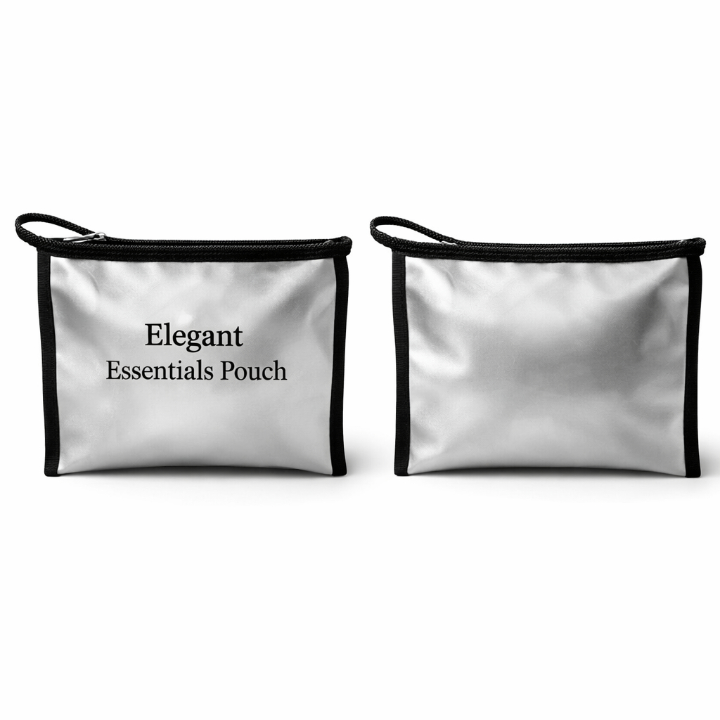 Custom Wedding Souvenir Pouch Personalized Event Zipper Bag