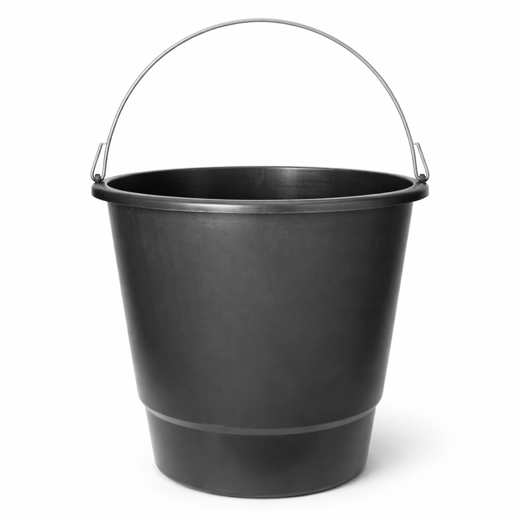Plastic Household Water Bucket Durable Utility Bucket with Handle