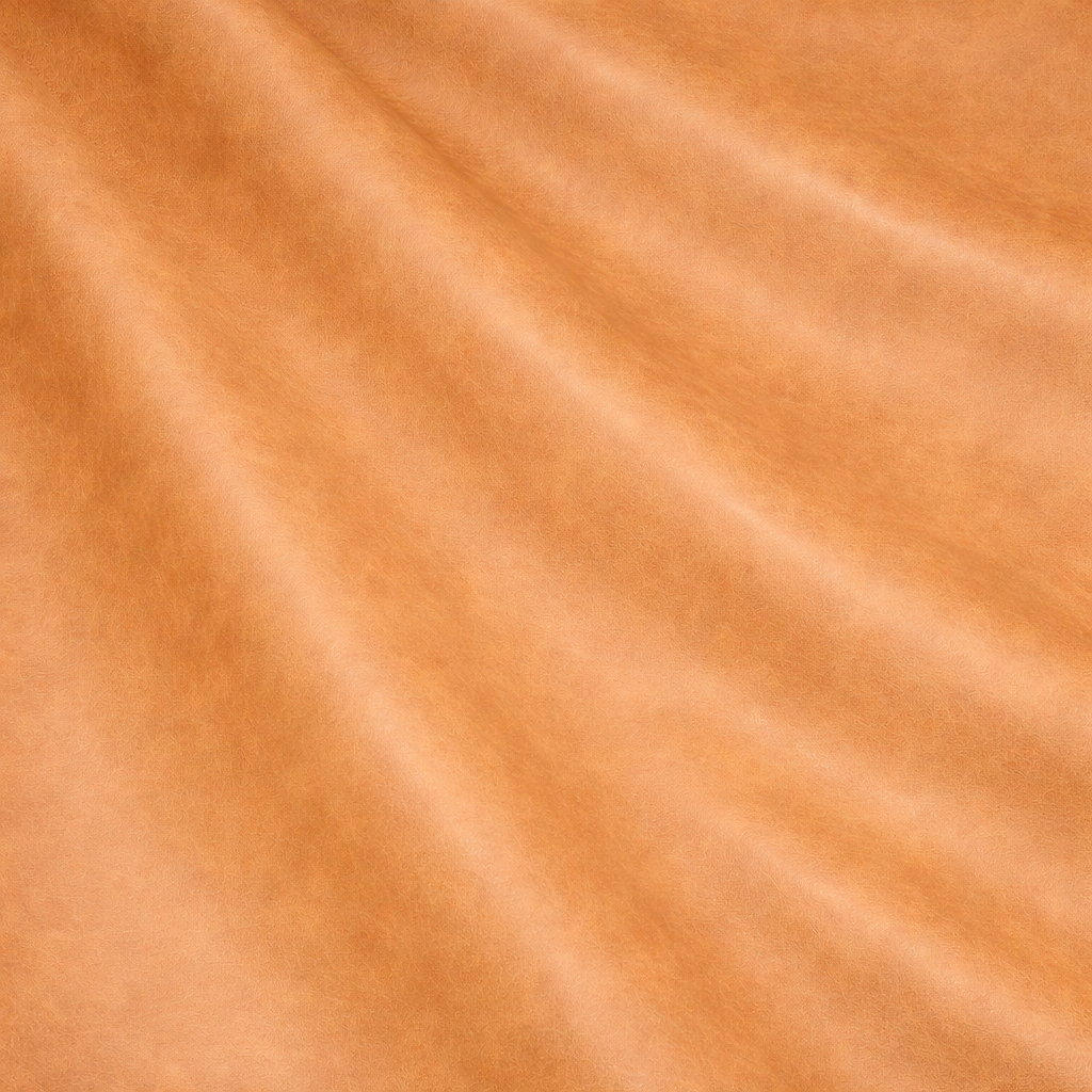 Plain Camel Brown Faux Leather Upholstery Material
