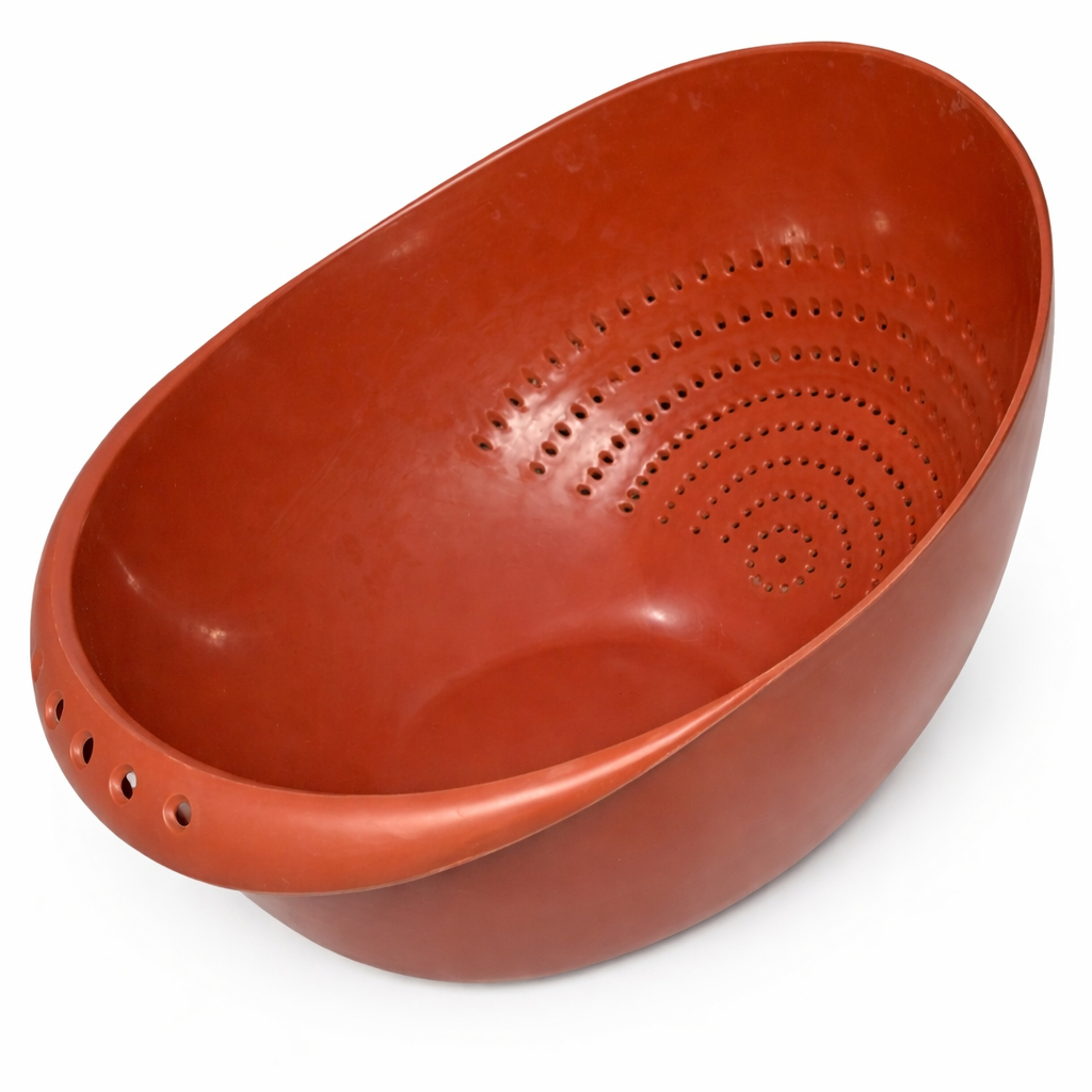 Plastic Kitchen Colander Bowl  Multi Purpose Food Drainer