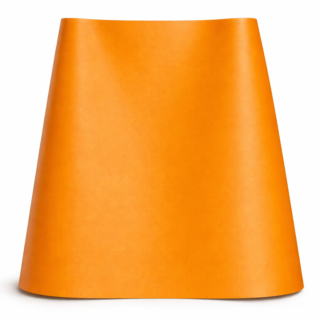 Premium Mustard Yellow Synthetic Leather Fabric